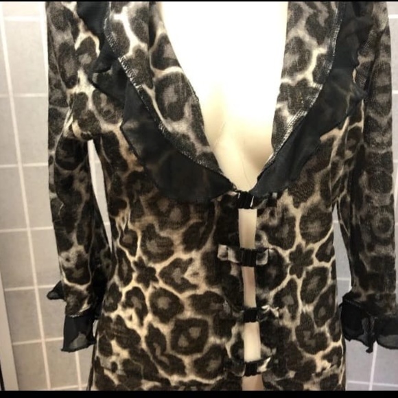 Méchant, Woman, Coat Casual, Perfect In Fall, size S,animal print pattern.! - Picture 5 of 11